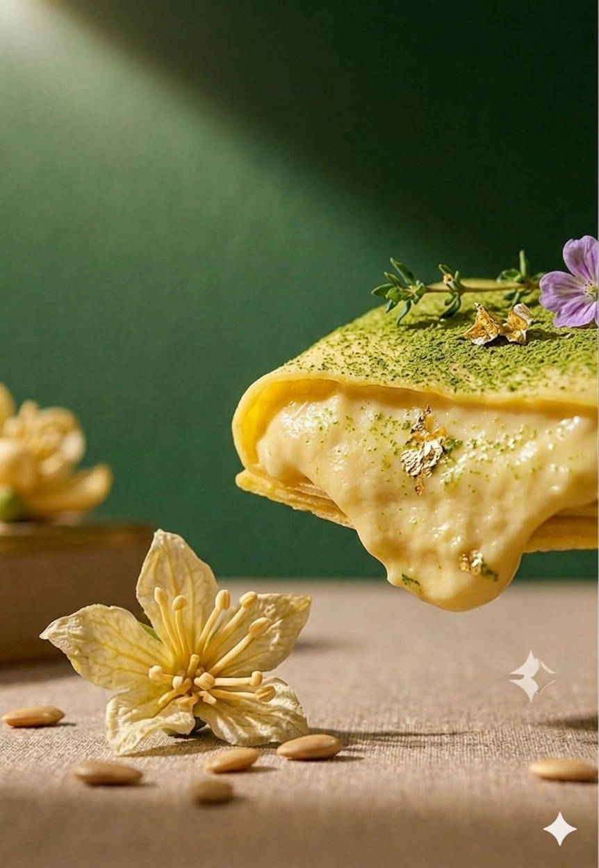 cận chụp crep Bánh Crep Sầu Riêng - Ảnh 2