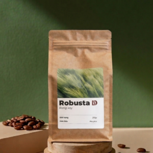 cà phê rang xay robusta