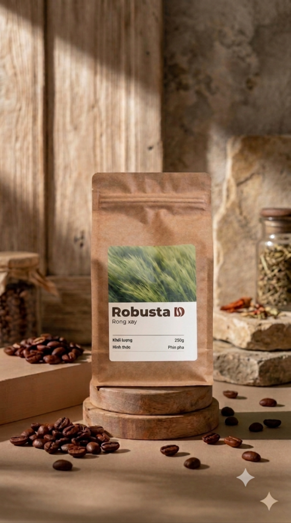 5 Yếu Tố Quyết Định Một Ly Cà Phê Ngon túi cà phê ngon robusta the drip coffee